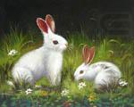 unknow artist Rabbit china oil painting image